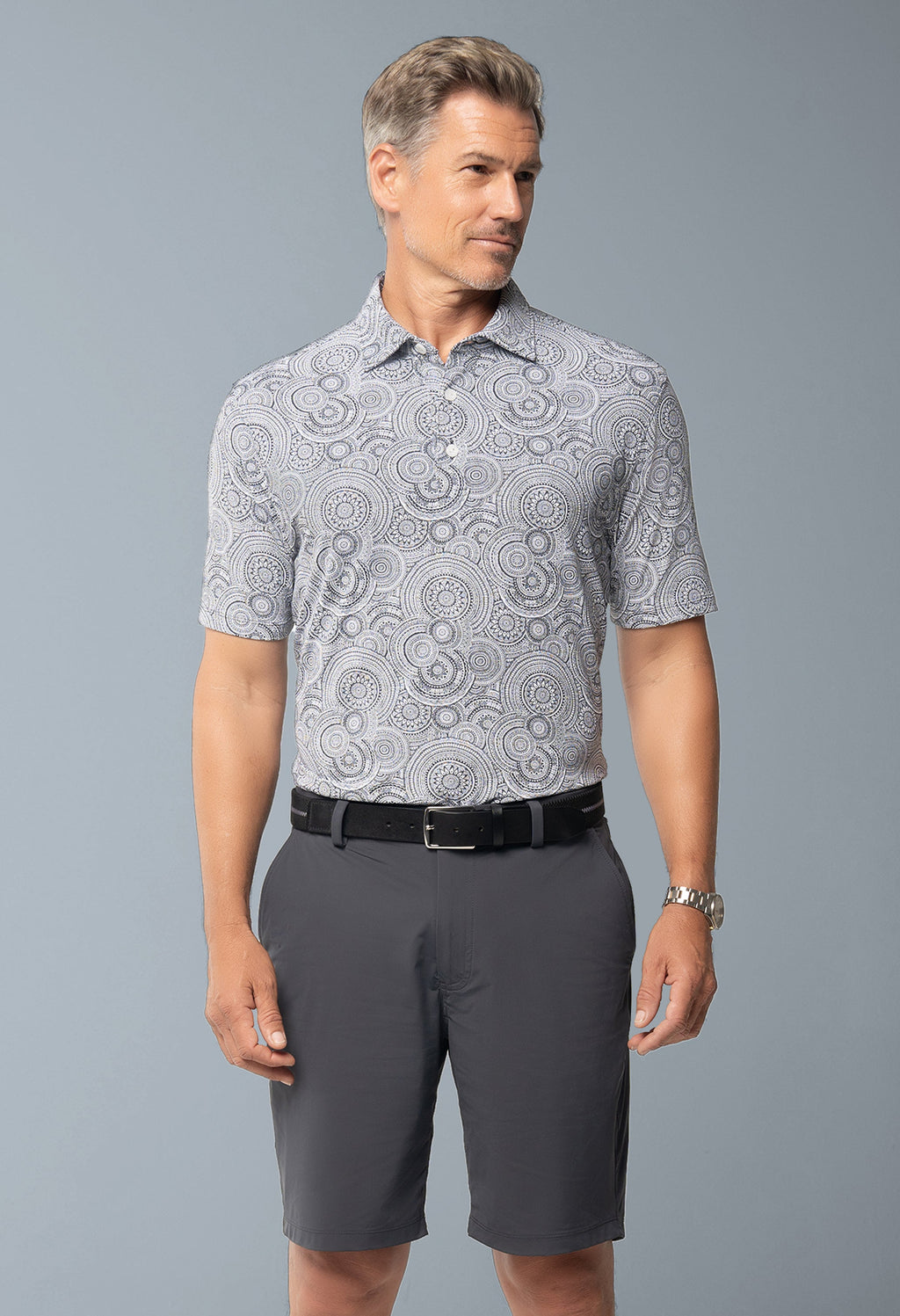 Pricilla Print Short Sleeve Polo – 94173 (Modern Fit)